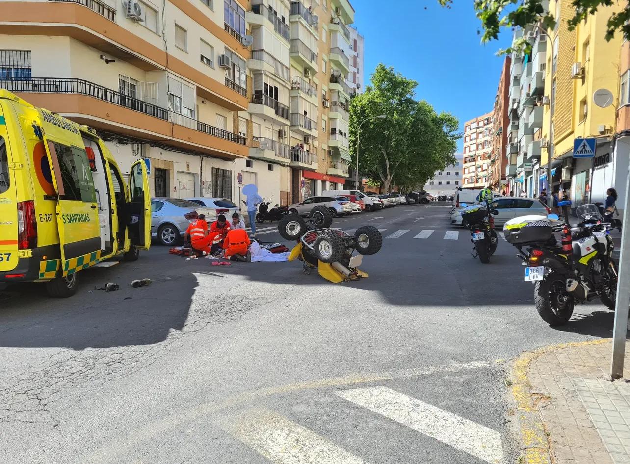 Fallece un joven de 35 años tras un choque entre un 'quad' y un coche en Huelva